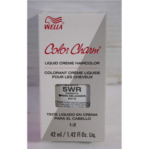 BRAND NEW 42ML COLOR CHARM LIQUID CREME HAIRCOLOR