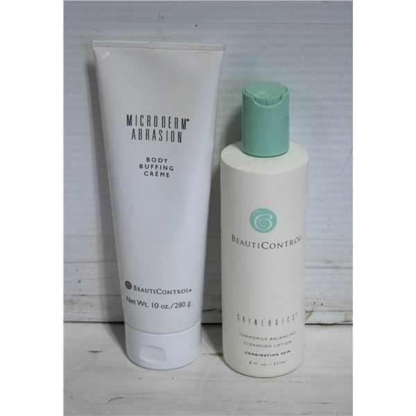 2X BEAUTICONTROL LOTION & BUFFING CR?ME
