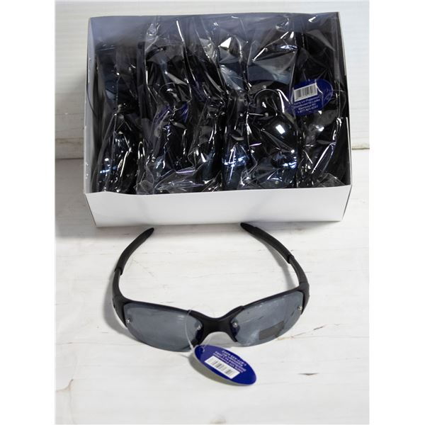 BRAND NEW BUNDLE OF 12 SPORTS SUNGLASSES