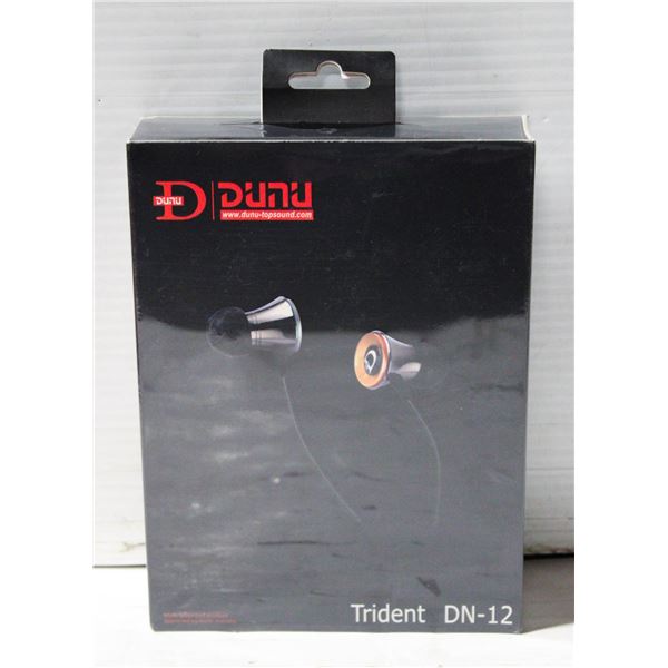 NEW TRIDENT DN 12 EARPHONES