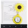 Image 1 : NEW SUNFLOWER RETRACTABLE NURSE WATCH