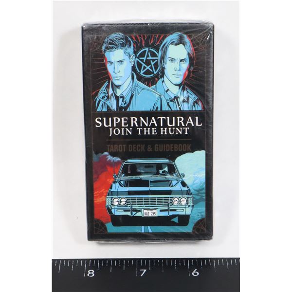 NEW SUPERNATURAL THEME TAROT DECK WITH GUIDEBOOK