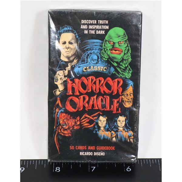 NEW CLASSIC HORROR ORACLE DECK