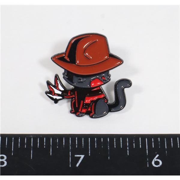 NEW SCRATCHMARE ON ELM STREET LAPEL PIN