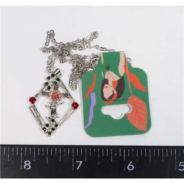 NEW CROSS PENDANT NECKLACE