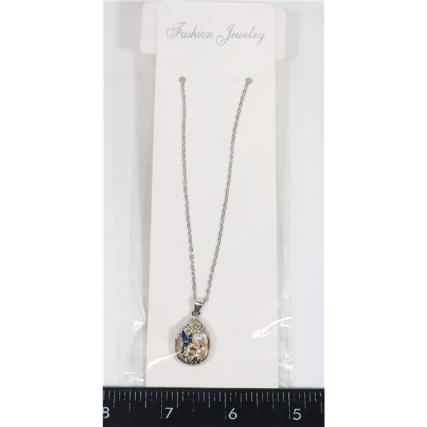 NEW HUMMINGBIRD PENDANT AND CHAIN