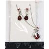 Image 1 : NEW SILVER TONE ROSE DESIGN RHINESTONE DROP