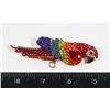 Image 1 : NEW RHINESTONE LARGE PARROT BROOCH