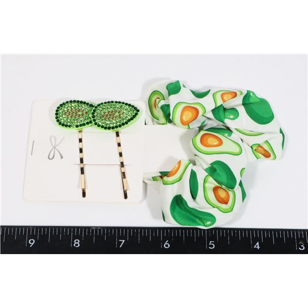 NEW AVOCADO HAIR SET