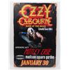 Image 1 : NEW REPLICA CONCERT POSTER OZZY OSBOURNE BARK AT