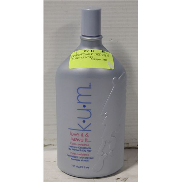 BRAND NEW 710ML K.U.M. LEAVE IN CONDITIONER LOVE I