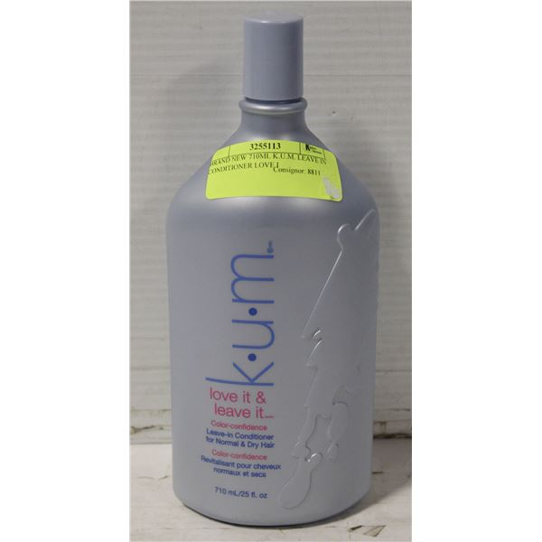 BRAND NEW 710ML K.U.M. LEAVE IN CONDITIONER LOVE I