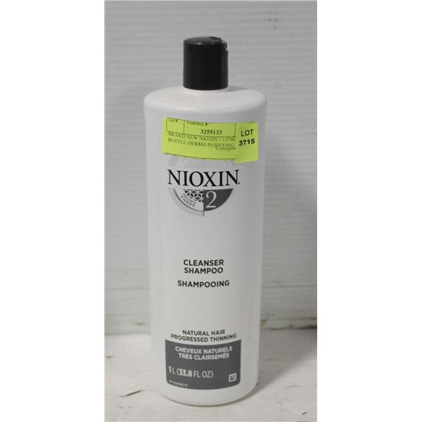 BRAND NEW NIOXIN 1 LITRE BOTTLE DERMA PURIFYING