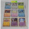 Image 1 : LOT OF 9 POKMON COLLECTOR CARDS