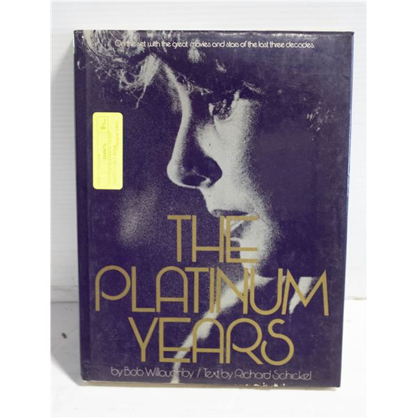 1974 "THE PLATINUM YEARS" COFFEE TABLE BOOK