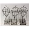 Image 1 : NEW WIRE HOT AIR BALLOON X 3