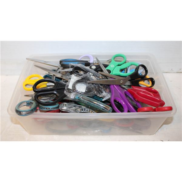 LOT OF 50 HEAVY DUTY SCISSORS