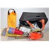 Image 1 : FLAT OF COLEMAN PRO WASHER TOSS BAG,PING PONG BALL