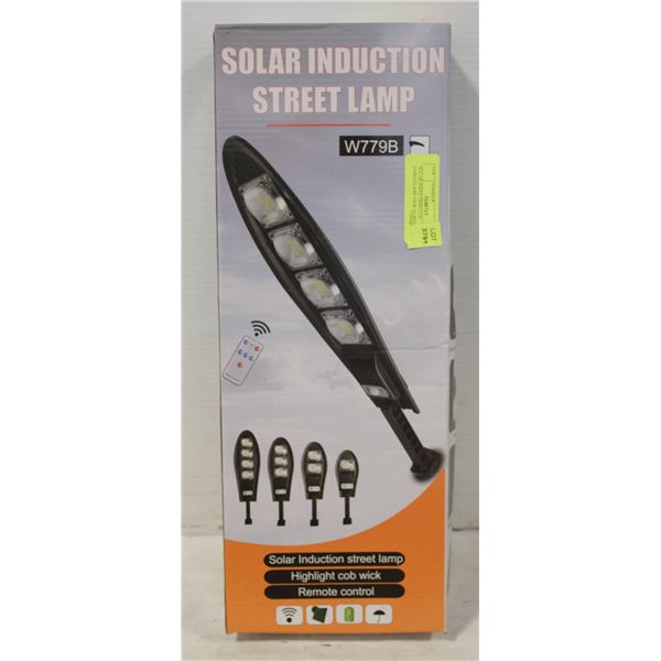 SOLAR INDUCTION LED STREETLAMP NEW IN BOX