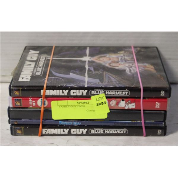 FAMILY GUY DVDS