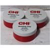 Image 1 : 3 BRAND NEW CHI BRAND HAIR MOLDING CLAYS