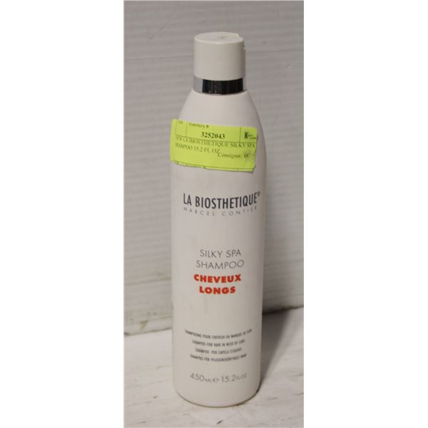 NEW LA BIOSTHETIQUE SILKY SPA SHAMPOO 15.2 FL OZ