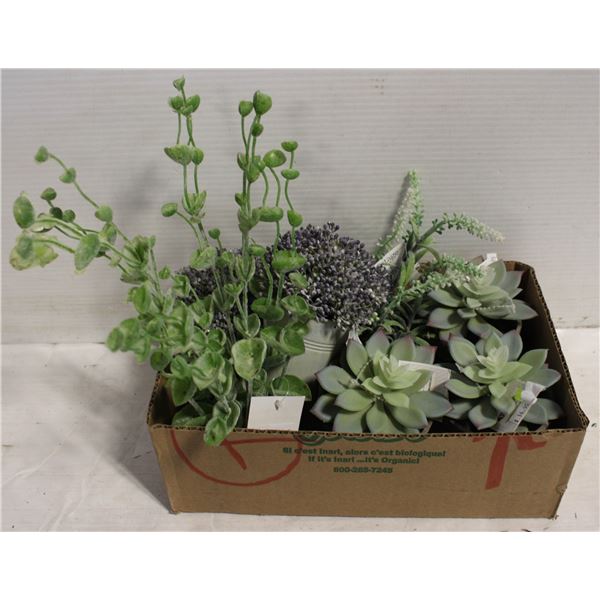 BUNDLE OF NEW ARTIFICIAL POTTED PLANTS