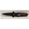 Image 1 : 8" PUNISHER ROSE GOLD FOLDING KNIFE