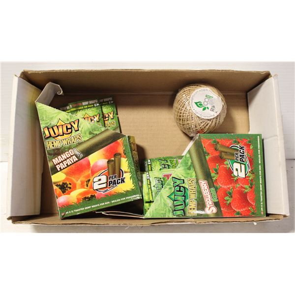 OVERSTOCK JUICY HEMP WRAPS &