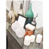 Image 1 : SHOW ROOM LOT OF HOME DECOR; VASES/ CANDLE HOLDER/