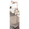 Image 1 : SHOW ROOM GOLD TONED FLOOR LAMP W/ FOOT SWITCH