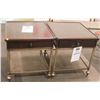 Image 1 : SHOW ROOM 2PC- UNIVERSAL PROXIMITY END TABLES;