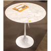 Image 1 : SHOW ROOM ROUND MARBLE TOPPED SIDE TABLE W/