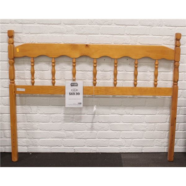 LEONARD WOODEN DBL HEAD BOARD