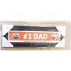 Image 1 : NEW LOT OF 2- FRAMED OILERS PICTURES; #1 DAD/