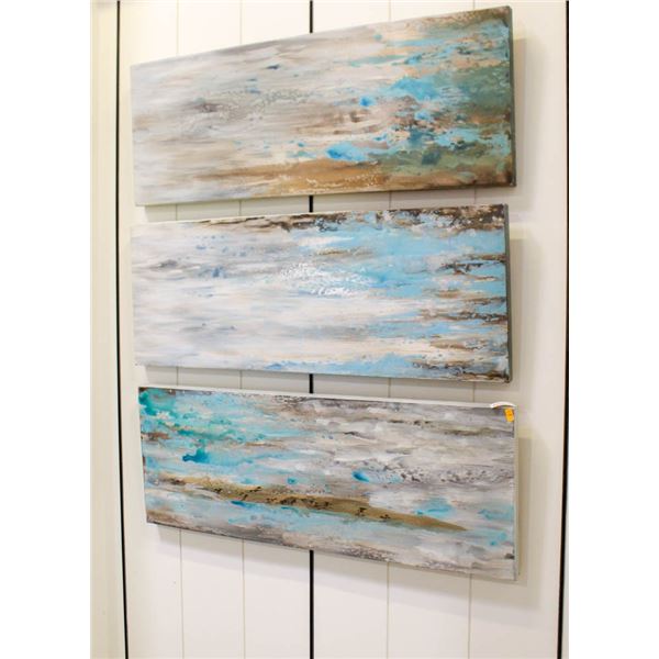 SHOWROOM 3 PC ABSTRACT WALL HANGING SET