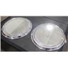 Image 1 : 2 ROUND 24" SHOWROOM DECORATIVE MIRRORS