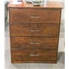 Image 1 : SHOW ROOM FLOOR MODEL 4 DRAWER/ INLAID HANDLE
