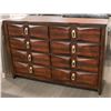Image 1 : FLOOR MODEL 8 DRAWER WOOD BEVELLED