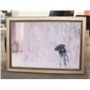 Image 1 : SHOW ROOM RAINY DAY FRAMED PICTURE 30"X 42"