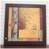 Image 1 : SHOW ROOM FRAMED PICTURE; BAMBOO 34"X34"