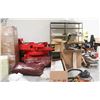 Image 3 : CONTENTS OF BACK WAREHOUSE; TOOLS/ SCAFFOLDING/
