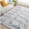 Image 1 : BRAND NEW ROCYJULIN 8 X 10' AREA RUG, SILVER PLUSH