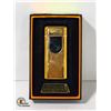 Image 1 : NEW GOLDTONED USB TWIN FLAME PLASMA  ARC LIGHTER