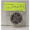 Image 1 : 1 OZ PURE SILVER CANADIAN MAPLE LEAF