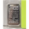 Image 1 : 1 OZ PURE SILVER BAR JOHNSON MATTHEY