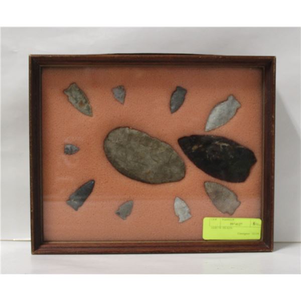 FRAMED ARROW HEADS