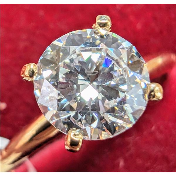 BZ1998-75A 10K 2G LAB DIAMOND 1.2CT RING