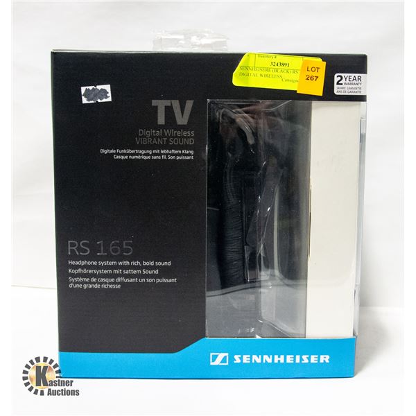 SENNHEISERE (BLACK) RS 165 DIGITAL WIRELESS