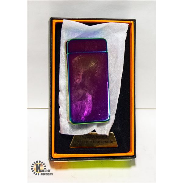 NEW RAINBOW METALLIC USBCHARGED PLASMA ARC LIGHTER